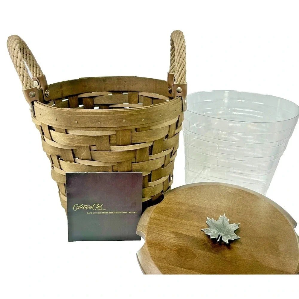 Longaberger Collectors Club Dave Longaberger Heritage Basket Lid Protector Flyer